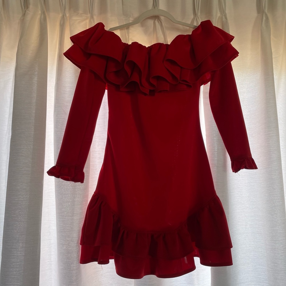 Red dress